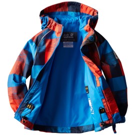 Jack Wolfskin Jungen Jacke Conkers 104 cm Klassisch blau kariert