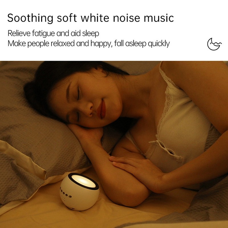 White Noise Sound Machine Night Lamp White Noise Device Baby