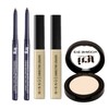 Kit Maquillaje, 2 Corrector Liquido Bissu, Delineadores Ojos Retractilala cafe