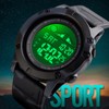 TONSHEN Men's Outdoor Sports Digital 50 m Waterproof Watches LED