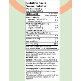 Simply Zero Organic Protein Powder - Premium Plant Based Unsweetened Pea Protein Powder, Zero Preservatives, Zero Additives, Zero Sugar, Zero Emulsifier, Zero Gum Base, No Sweeteners, Non Soy, Vegan Non GMO - Made In Canada 🇨🇦