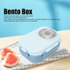 Lunch Box for Kids, Compartment Stainless Steel Thermal Food Container,