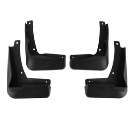 TUCKBOLD Spritzschutz-Schmutzfänger für Volkswagen Golf R-L"e 2015-2017 mit Montagezubehör Schmutzfänger vorne und hinten 1 Satz