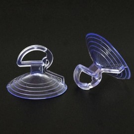 Artbox /PH Transparent Suction Cups for Car Sunshades (10 Pieces) / /피에이치 PH 차량 햇빛가리개용 흡착판 큐방 투명 10개