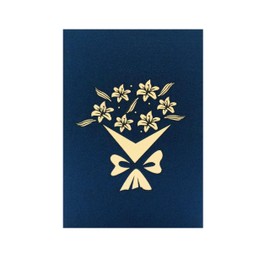 3D Pop Up Greeting Cards Wide Selection for Birthdays and Other Occasions (Bunch of Daffodils)