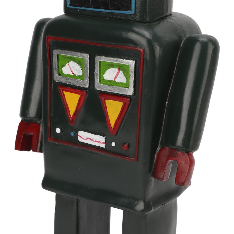 Robot Statue European Style Retro Robot Statue Decoration Shooting Props