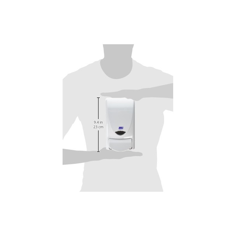 DEB WHB1LDS Stoko White Dispenser, 1 L