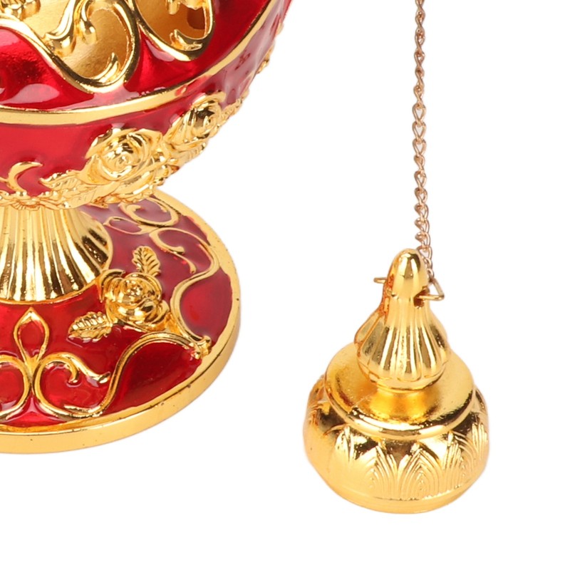 Magic Genie Lamp Exquisite Colorfast Eye Catching Alloy Embossed Pattern