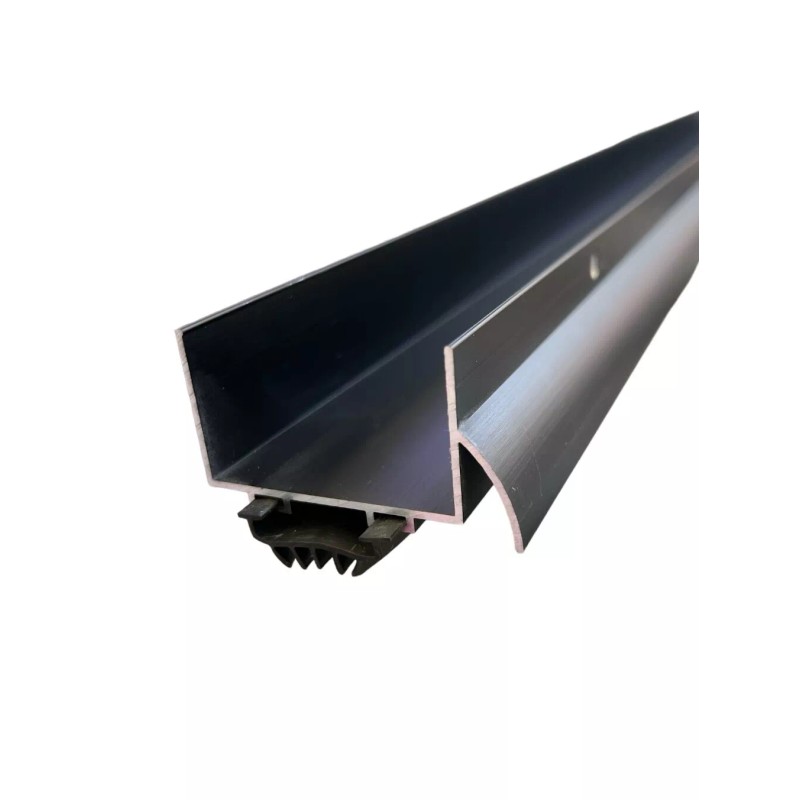 KC Hardware U Shaped Aluminum Door Bottom Sweep with Door