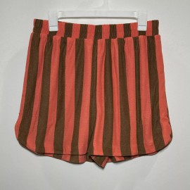 Ascot + Hart Women's Ascot + Hart Graphic Pull-On Shorts - Red Striped M