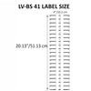 Littversions Exclusive 1" Inverse Breaker Side 40 Circuits 2 Labels