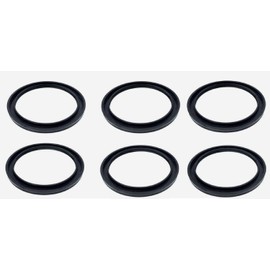 6 Pack of Hunter 189900 PGP Spring Seat Ring for Hunter PGP Rotor Sprinklers, Hunter PGP Spring Seats, Replacement Spring Seat Rings for Rotors for PGP, PGP Ultra, etc with Included LED Keychain Light