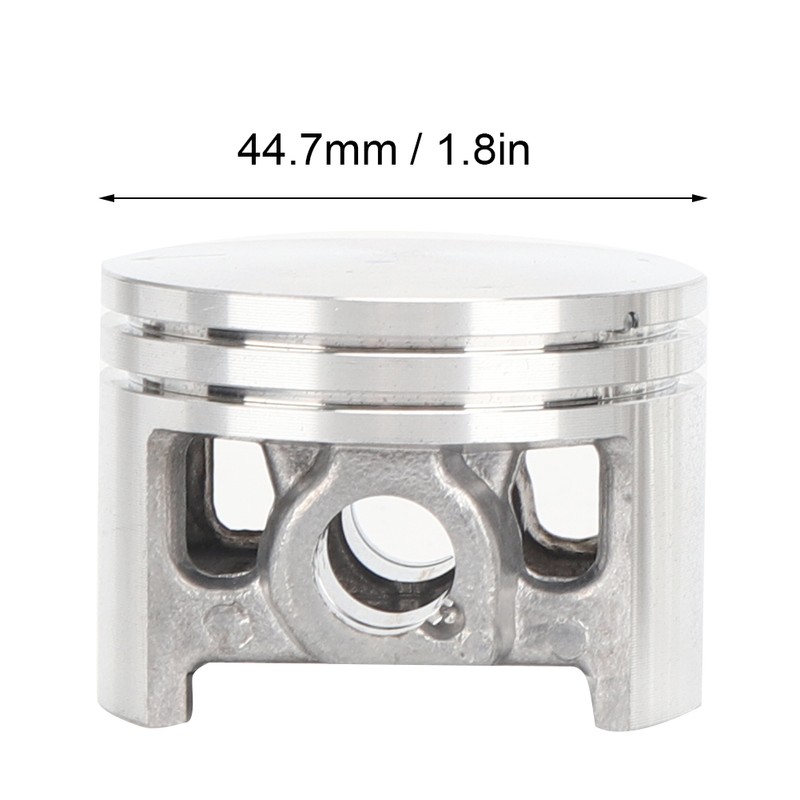 44.7mm Piston Chainsaw Cylinder Piston Ring Hardware Tool Accessories Fit