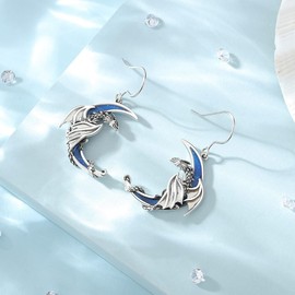 CELESTIA Women's Heart Stud Earrings 925 Sterling Silver Celtic Knot Earrings Jewellery I Love You Gifts for Wife Mum Sister, Sterling Silver, No Gemstone