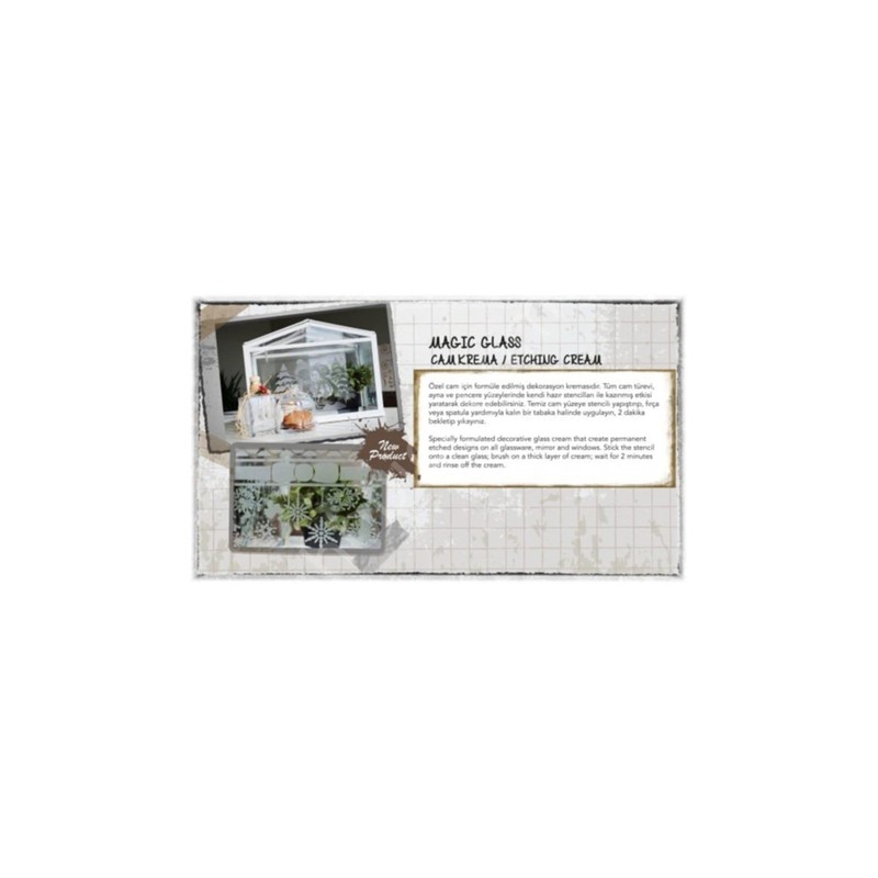 CADENCE Magic Glass 59ml - Arts-Crafts, Hobby-Paints, Cadence, Magic, Glass