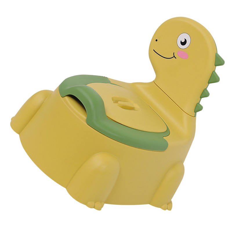 Potty Chair Cartoon Dinosaur Adjustable Height Safe PP Detachable Potty