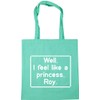 Hippowarehouse Well I feel like a princess roy Tote Shopping