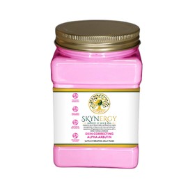 SKYNERGY Skin Correcting Alpha Arbutin Jelly Face Mask - Peel Off Face Mask for Skin Hydration, Radiance, Reduced Fine Lines, and Pigmentation | 30 fl oz