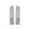 WRS 2-5/8" Tilt Latch Set - White 3/16" Snap