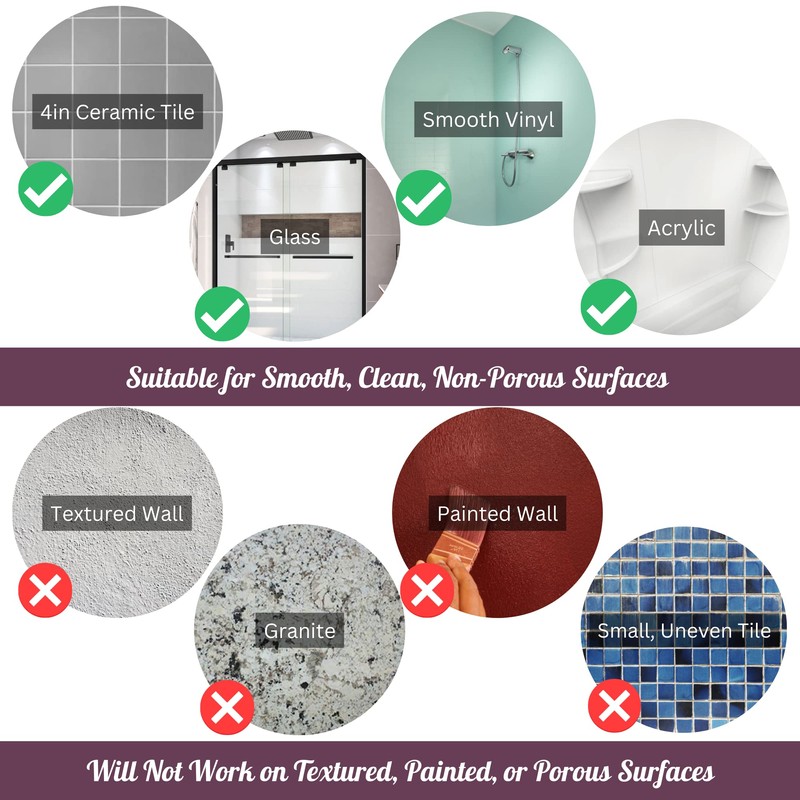 Safe-er-Grip Mommys Helper 10161 Shower Mirror