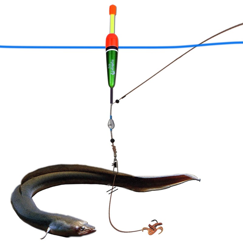 Angel Berger Tele Fishing Set Rod Reel with Accessories (Fishing