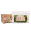 WRAPOK 100% Compostable Snack Bags Small Biodegradable Freezer Sandwich Storage