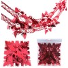 Christmas Concepts® 9ft x 1ft Large Square Foil Garland Festive