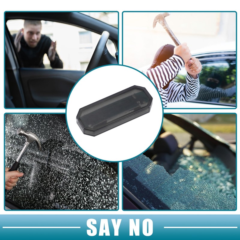 A ABSOPRO Universal Car Solar Power Simulated Dummy Alarm, Car