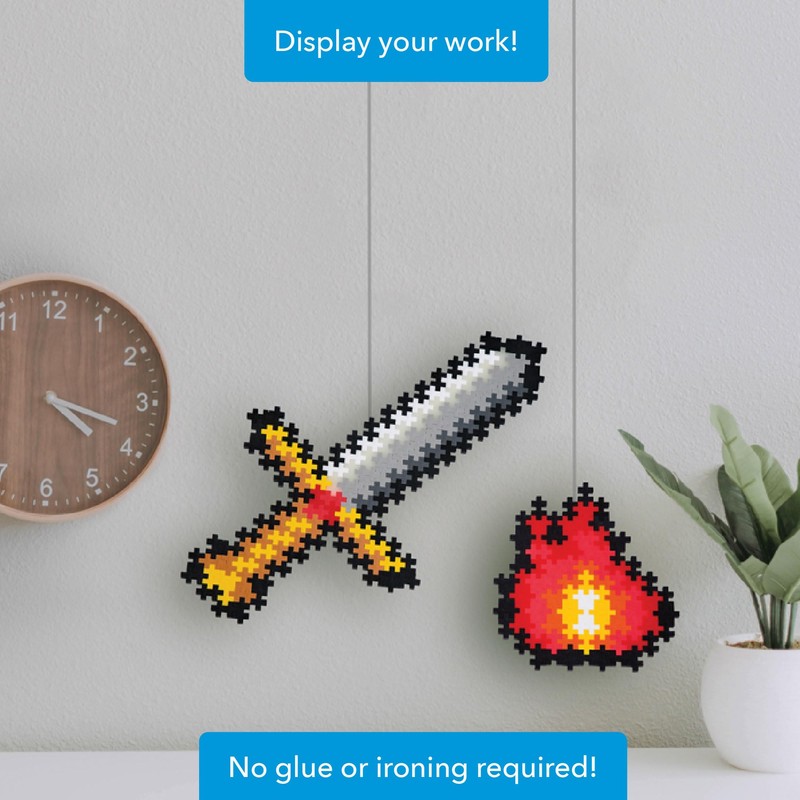 PLUS PLUS Puzzle by Number, 250 Piece Mini Interlocking Hashtag