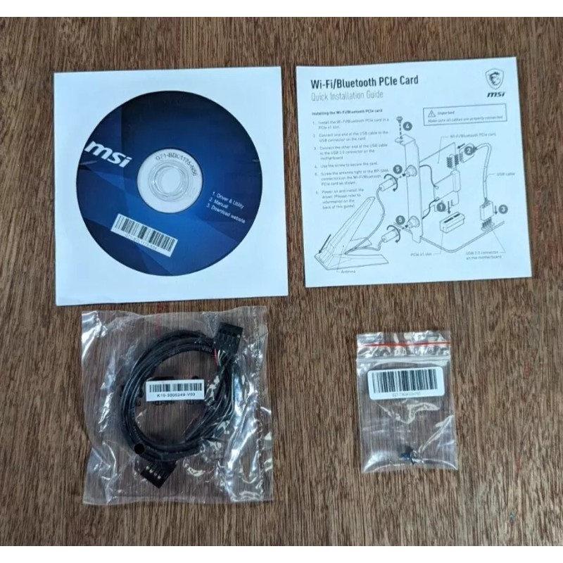 For MSI MSI AX916C HERALD-AX INTEL AX210NGW WI-FI 6E Bluetooth