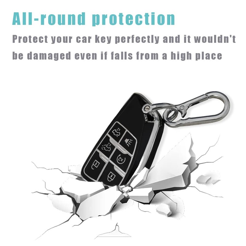 BestEvMod Key Fob Cover Compatible with Hummer EV Accessories Key