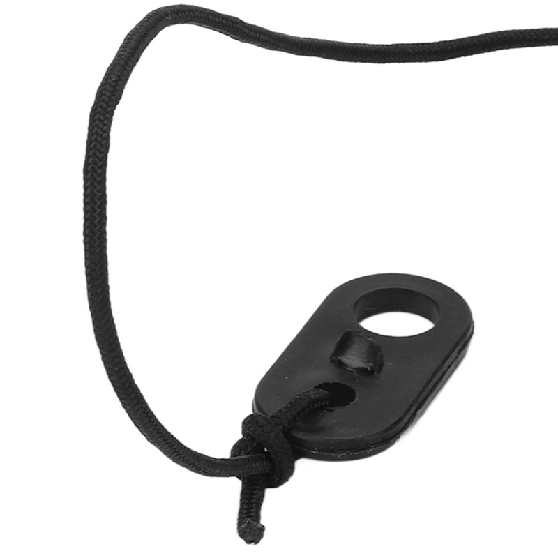 PVC Inflatable Boats Drainage Valve Corrosion Resistant Black Boat Replaceable