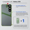 GREEN FUSION Compatible with Galaxy S25 Back Glass Cover Replacement,