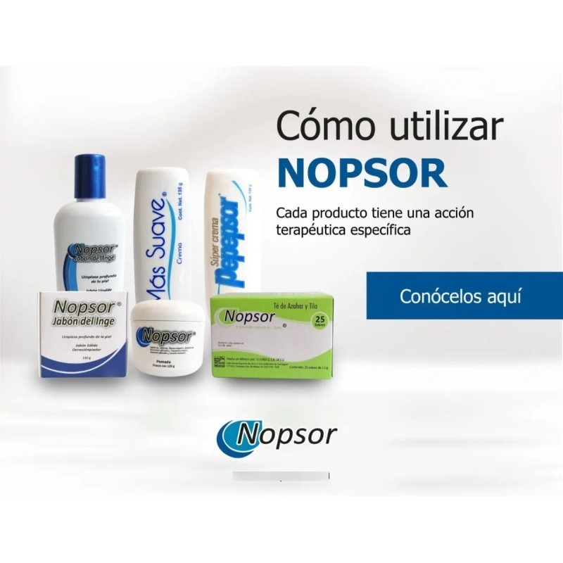 Crema Pepepsor 135 Gr Y Pomada De Noche Nopsor 125