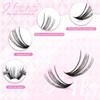 FADLASH Lash Extension Kit DIY 30D+40D Individual Lashes Cluster 0.07