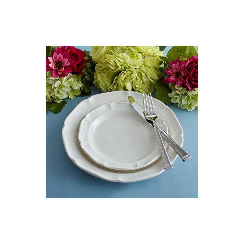 Mikasa French Country Salad Plate, 8", White - F9000-202