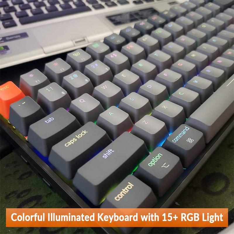 Keychron K2 75% Layout RGB Bluetooth Wireless Mechanical Keyboard with