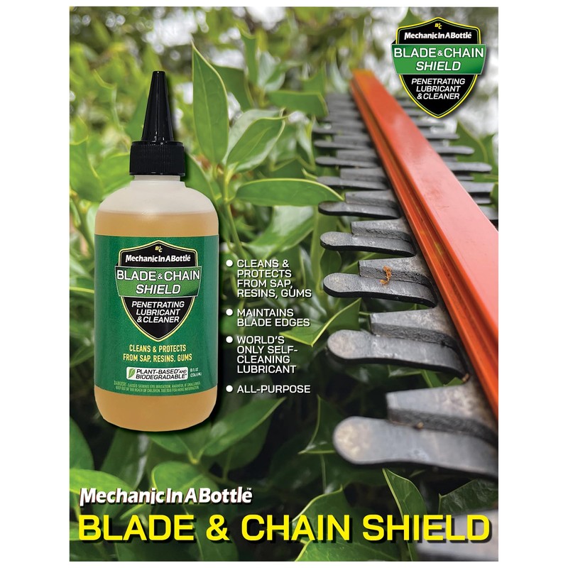 Mechanic In A Bottle Hedge Trimmer & Chainsaw Lubricant Kit