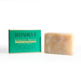 Botanicus Jabón Facial Anti-Imperfecciones Botanic Detox 100 Ingredientes Naturales, Limpiador Facial con Arcilla Verde, Árbol de Té y Aloe Vera,...  
