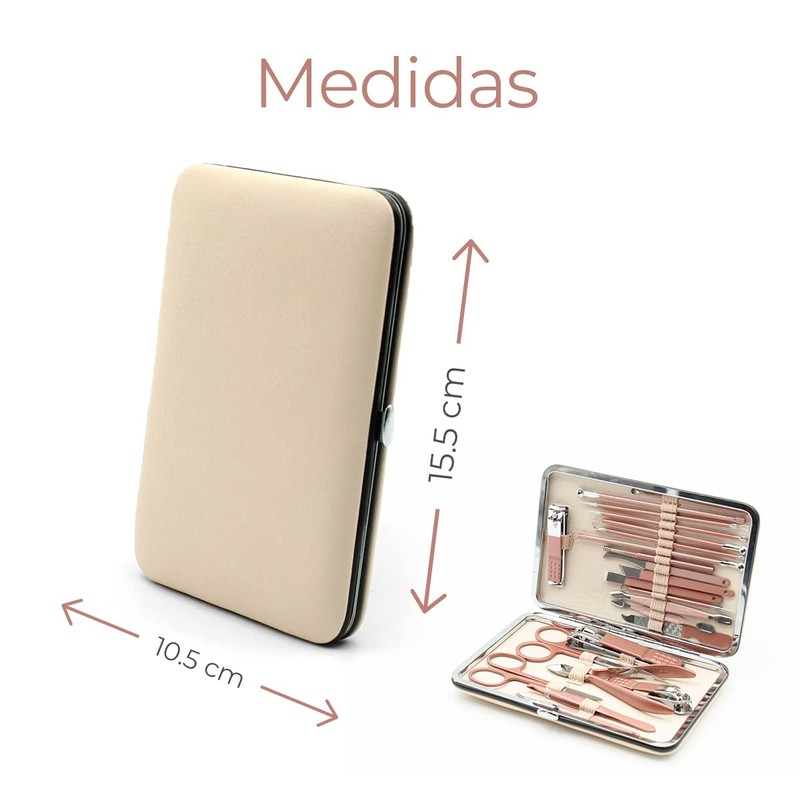 Raganet, Set De Manicure y Pedicure, Cortaúñas, Para Pies y