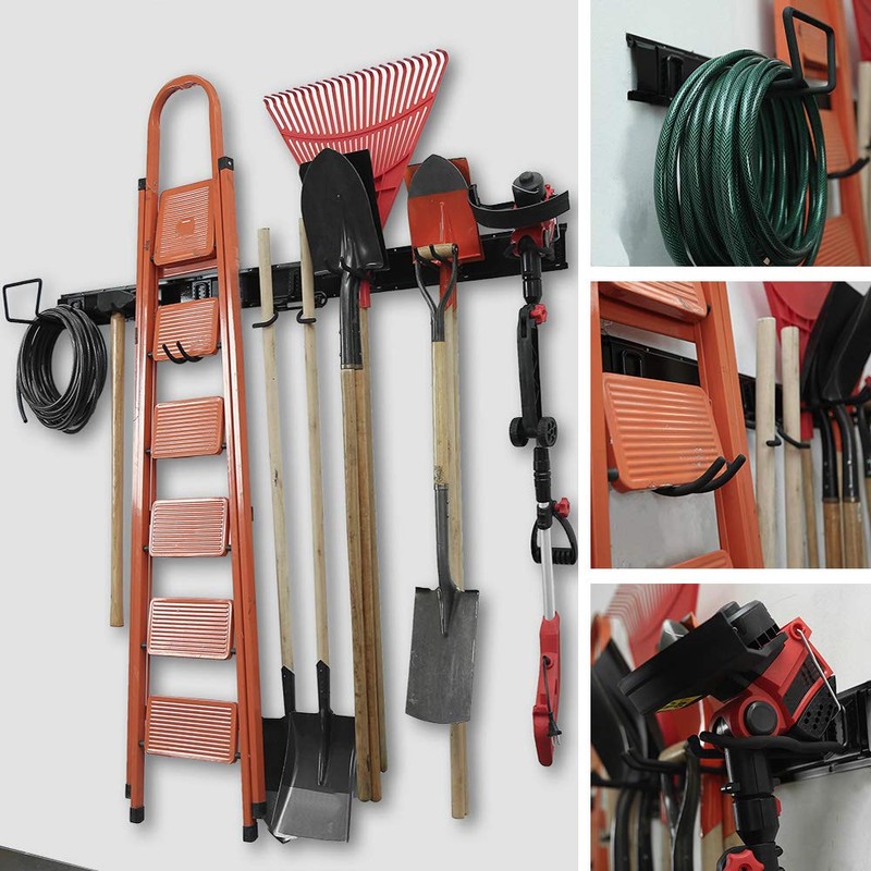 Wallmaster 15 PCS Tool Storage Rack, Garage Storage Wall Mount