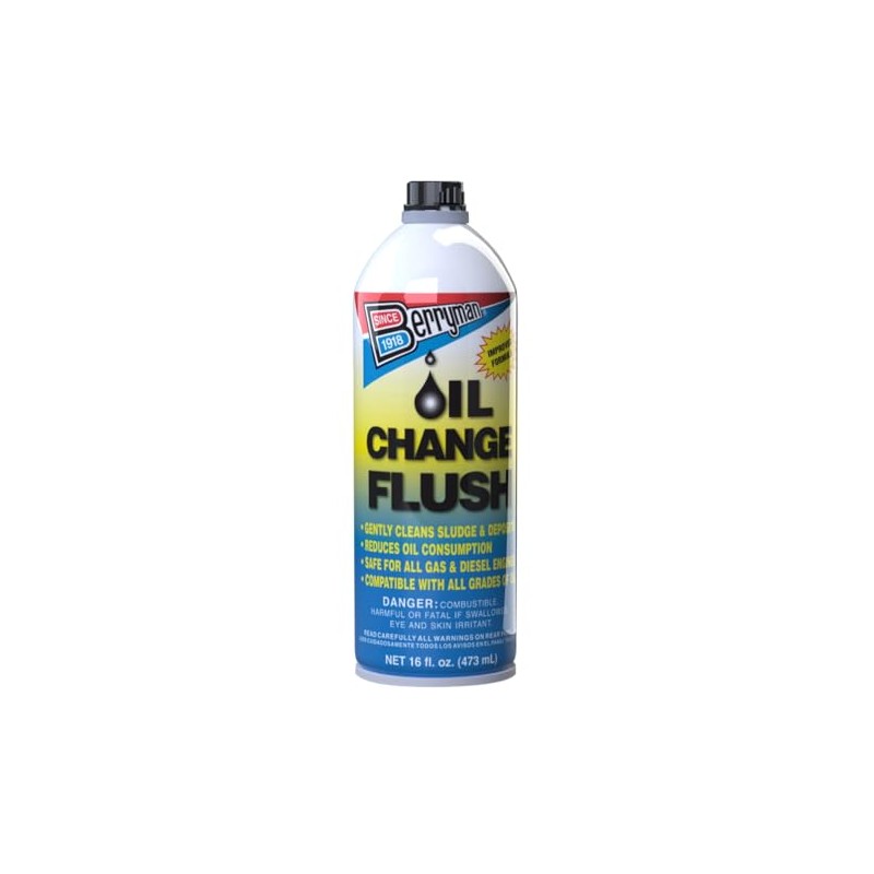 Berryman 1216 Oil Change Flush, 16-Ounce
