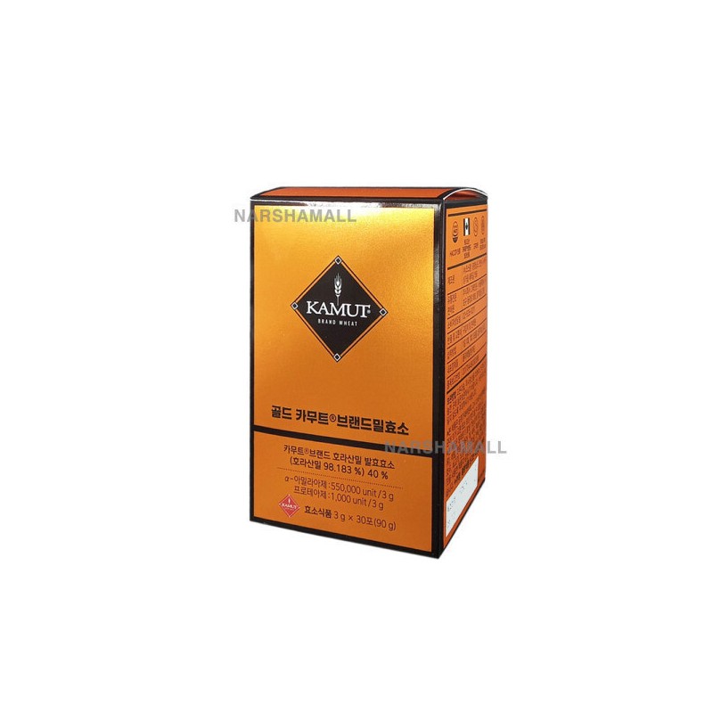 Grain On Gold Kamut Brand Wheat Enzyme 3g x 30