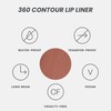 Wonderskin 360 Contour Lip Liner Pencil with Sharpener - Long