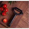 JBBERTH Peeler Unique Ceramic Peeler,Black