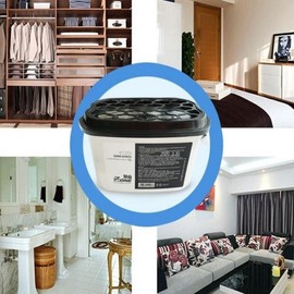 Premium Rainy Season Special: 12-Pack Charcoal Odor & Moisture Absorber Dehumidifying Zone Half Box (12 pcs)