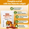 Gwynne Cápsulas Aceite Semilla Calabaza 4000mg Cold Pressed Pure Virgin