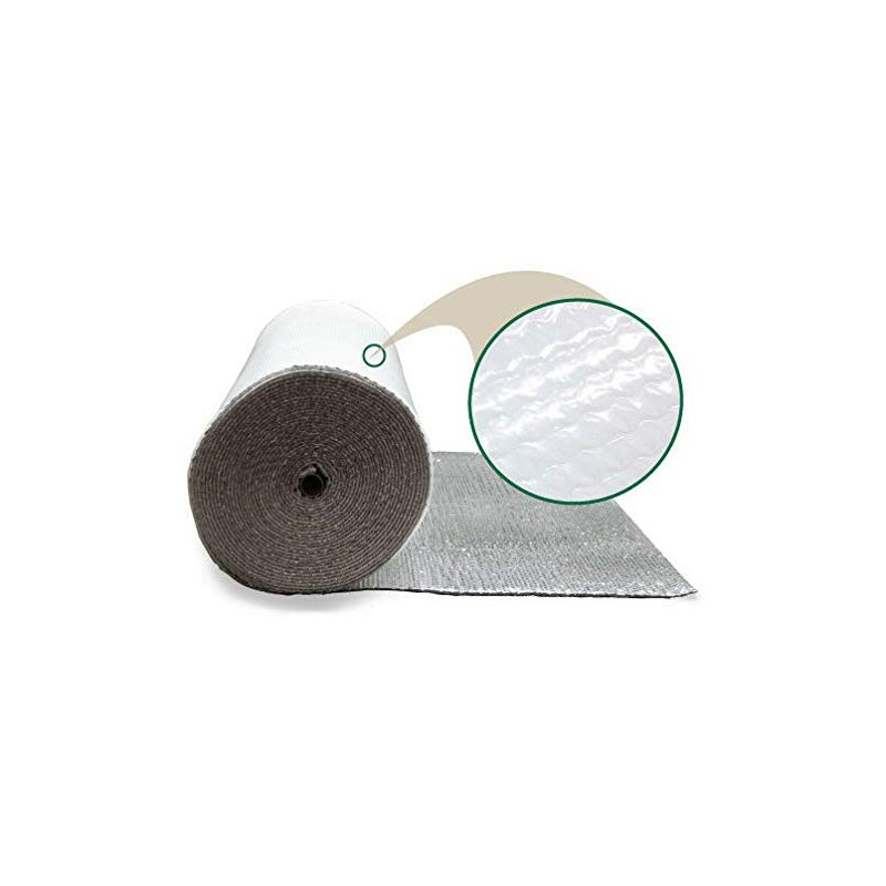 NASATech Reflective 2 Car White Poly-Foam Garage Door Insulation Kit