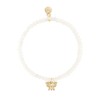 Luna Bracelet - Gardenia With Butterfly Charm