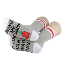 Pyoul 1 Paar würzige Sriracha-Flasche, Geschenk für Sriracha-Socken, heiße Soßenliebhaber, Küche, Humor, Fans, Geschenk, Feinschmecker, Geschenk, Bring Me Sriracha 1 Paar, Einheitsgröße